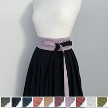 Load image into Gallery viewer, [HANDMADE] Cotton Hanbok Wrap Skirt - 10 Colours XS - XL
