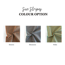 Load image into Gallery viewer, [HANDMADE] Stripe Cotton La Ciotat Wrap Skirt - 3 Colours XS - 3XL
