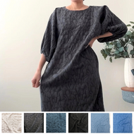 [FAIT MAIN] Robe Infit - Jacquard en Lin Mélangé 6 Couleurs TP - G