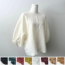 Load image into Gallery viewer, [HANDMADE] Infit Top - Linen Cotton Twill 8 Colour XL - 3XL
