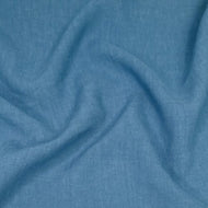 1/2 Yard REAL LINEN - Antique Wash Finish Linen - Denim 54