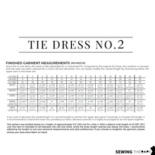 Load image into Gallery viewer, [INTRO SALE ~35%OFF] PDF Tie Dress NO 2 Pattern - Sewing Therapy
