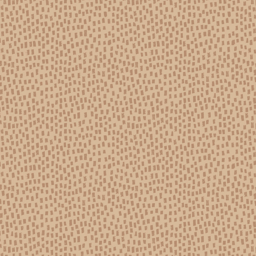 1/2 Yard The Dreamer by Lewis & Irene - Caramel Dashes Cotton 100% 42