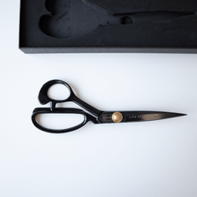 Charger l&#39;image dans la galerie, LDH Scissors | 8&quot; Midnight Edition Fabric Shears - Rubber Handle - Two O Nine Fabric
