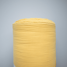 Charger l&#39;image dans la galerie, 1/2 Yard Pigment Bio Washed Double Gauze - Yellow Cotton 100% 57&quot; Wide - Two O Nine Fabric
