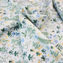 Load image into Gallery viewer, 1/2 Yard CAMONT RAYON Menagerie Garden - Mint by Rifle Paper Co. for Cotton + Steel 44&quot; Wide - Two O Nine Fabric
