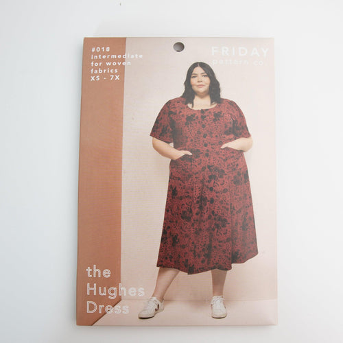 The Hughes Dress - Friday Pattern Co (Paper) - Two O Nine Fabric