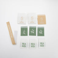 Assorted Sewing Labels - THE BASIC from Sewing Therapy (10 Labels in each envelope) - Two O Nine Fabric