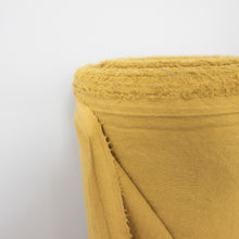 Load image into Gallery viewer, 1/2 Yard Bio Washed Cotton - 20 Mustard from Winsome Collection 62&quot; Wide
