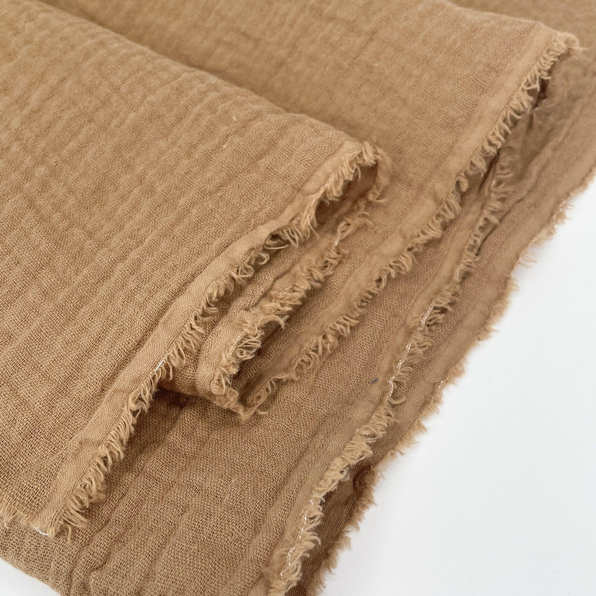 新品未使用　argue wool Gauze stole beige 新品未使用 argue wool Gauze stole beige